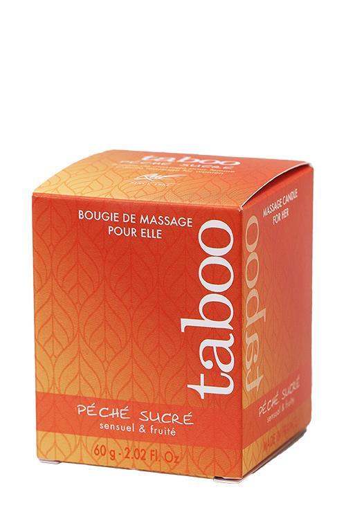 Lumânare de masaj Ruf cu piersici 60g