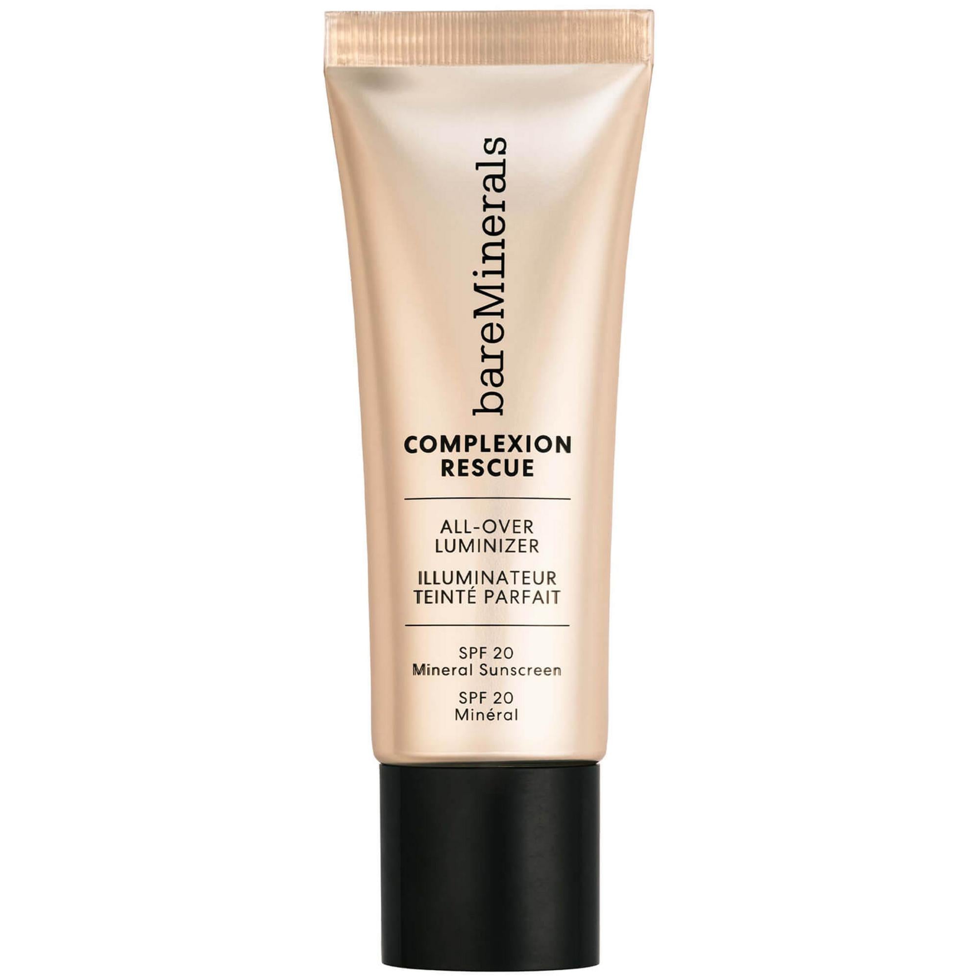 BareMinerals, Complexion Rescue, Iluminând, Iluminator lichid, Strălucire de șampanie, SPF20, Față, 35 ml