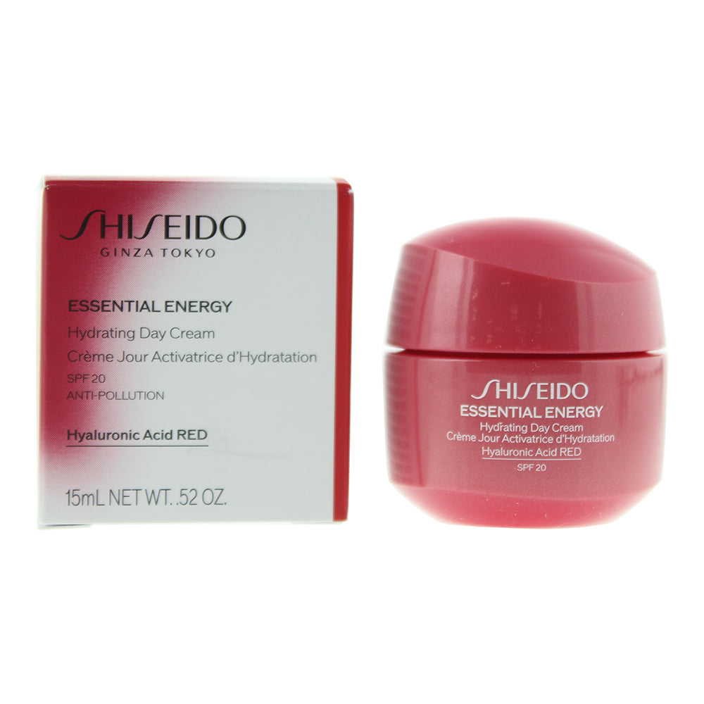 Shiseido, Essential Energy, Hidratant, Smântână, Pentru față, Da, 15 ml