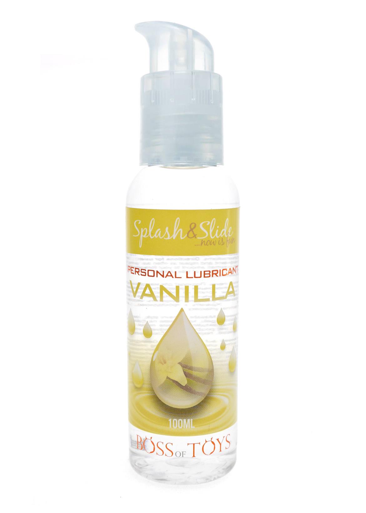 Gel hidratant cu aromă de vanilie Boys of Toys 100 ml