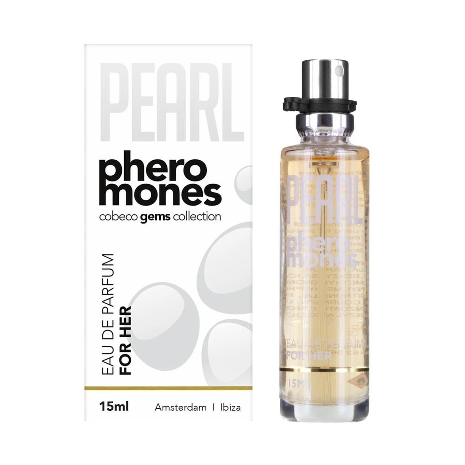 Apă de parfum cu feromoni de perle pentru femei 15 ml