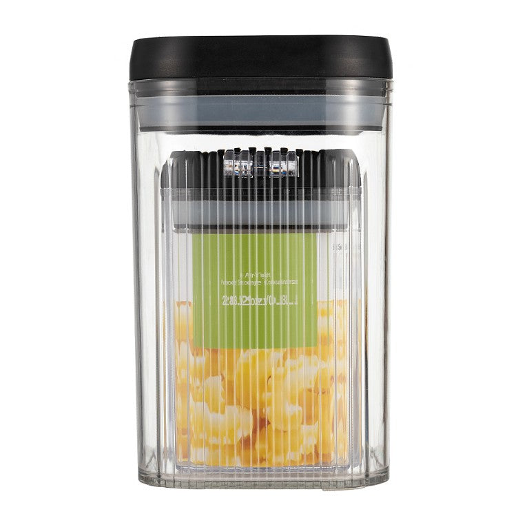 Cutii de Depozitare Alimente, Flippy, Set din 2 Cutii de Tip Container de 0.8 si 1.3 l, Recipiente pentru Cereale in