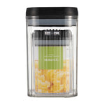 Cutii de Depozitare Alimente, Flippy, Set din 2 Cutii de Tip Container de 0.8 si 1.3 l, Recipiente pentru Cereale in