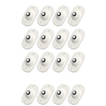 Set 16 Roti Autoadezive Universale, Flippy, pentru Mutat Mobila, Rotire 360 de Grade, Usor de Montat, ABS, 4.5x2.8x1.4