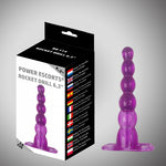 Plug anal Power Escorts Rocket Drill Violet 16 cm