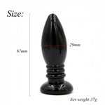 Plug anal Power Escorts Rocket Drill Negru 8,7 cm