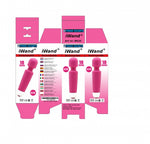 Iwand Power Escorts Masaj din silicon cu baterie roz, 20 cm