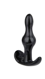Dop anal flexibil Rocket Anchor Power Escorts, negru, 8,5 cm