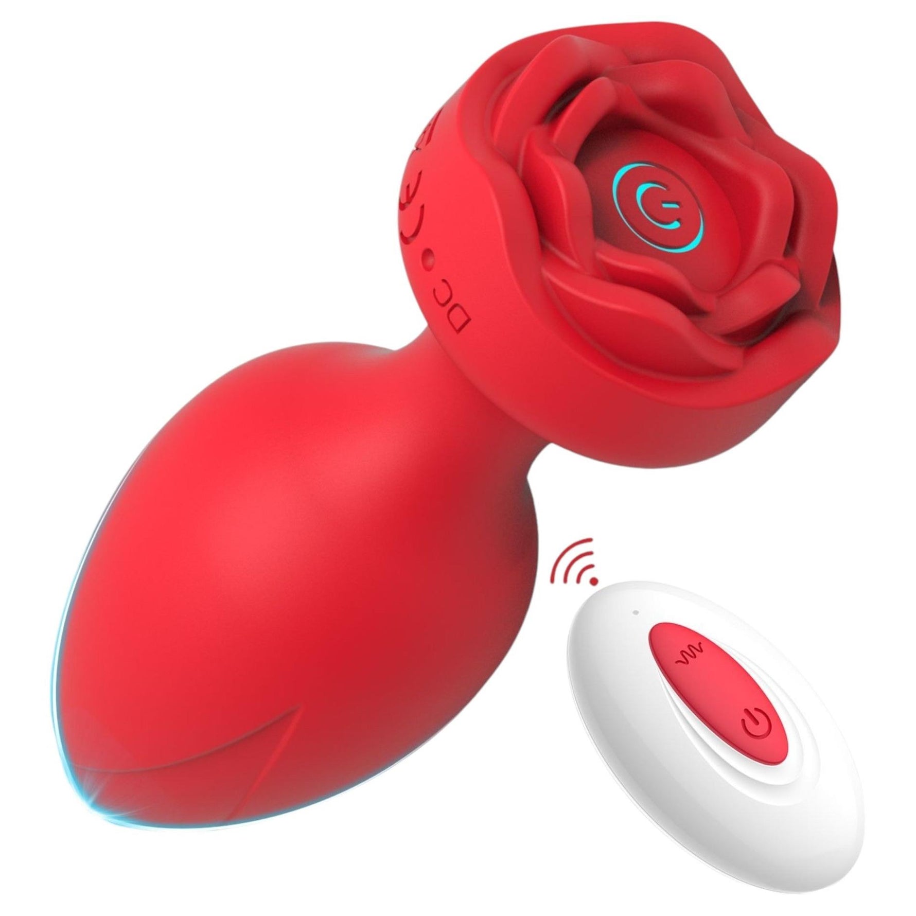 Plug anal vibrant Power Escorts Princess, negru, USB, 10 funcții