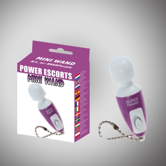 Mini vibrator Power Escorts violet 6,5 cm