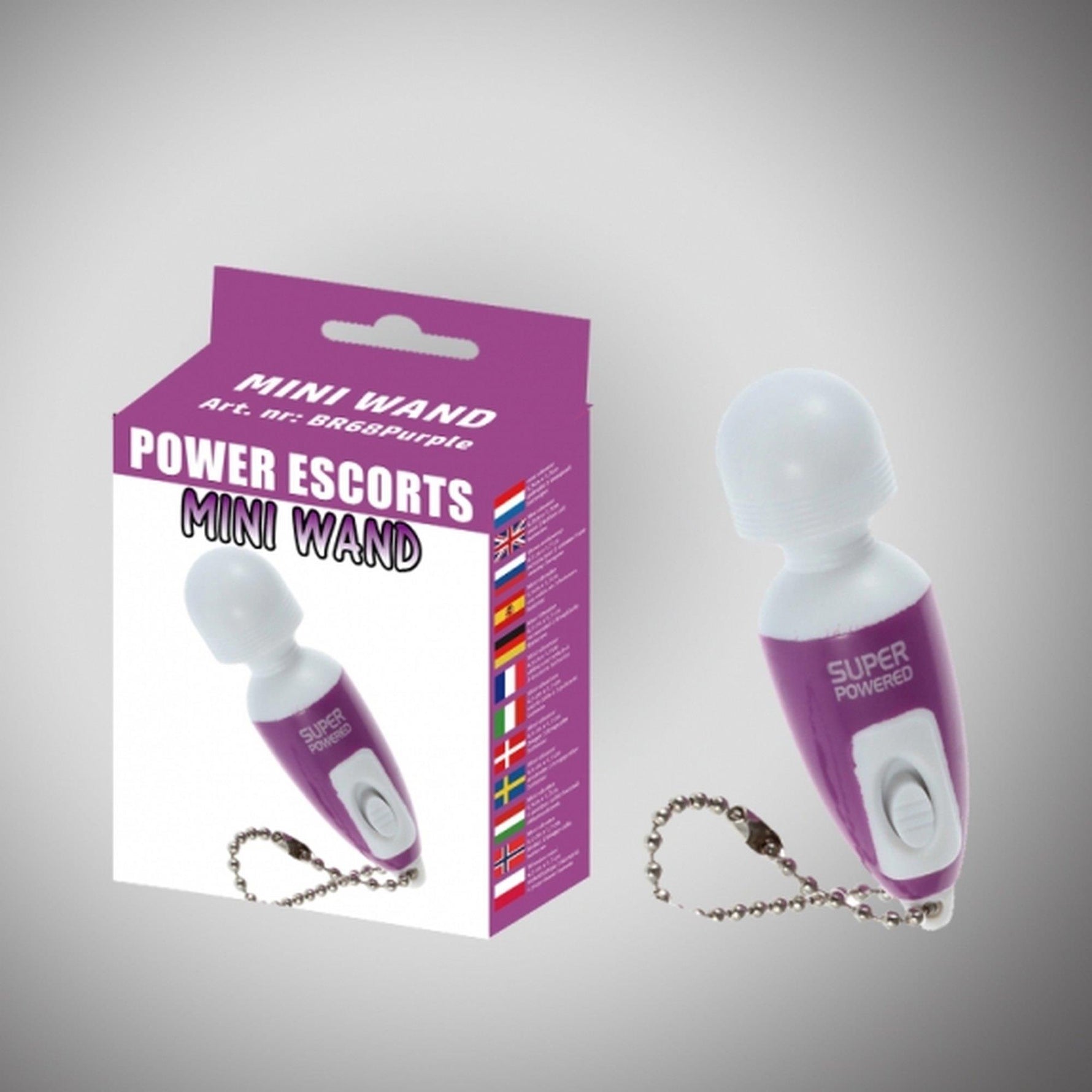 Mini vibrator Power Escorts violet 6,5 cm