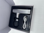 Mini aparat de masaj Power Escorts argintiu 25 cm