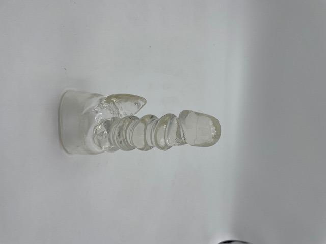 Mini aparat de masaj Power Escorts argintiu 25 cm