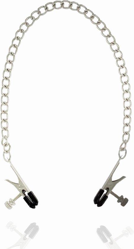 Cleme metalice reglabile pentru mameloane Kinky Pleasure