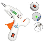 Pistol de Lipit cu Silicon la cald, Flippy, 20 W, pentru Batoane 7 mm, Duza din Aluminiu Anti-picurare, Incalzire