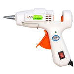 Pistol de Lipit cu Silicon la cald, Flippy, 20 W, pentru Batoane 7 mm, Duza din Aluminiu Anti-picurare, Incalzire