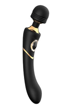 Vibrator baghetă Monica Prestige negru USB 24 cm