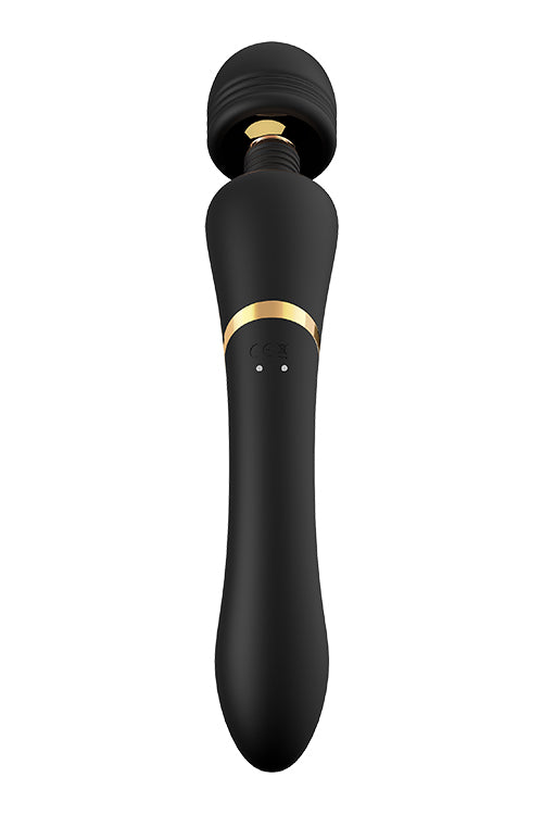 Vibrator baghetă Monica Prestige negru USB 24 cm