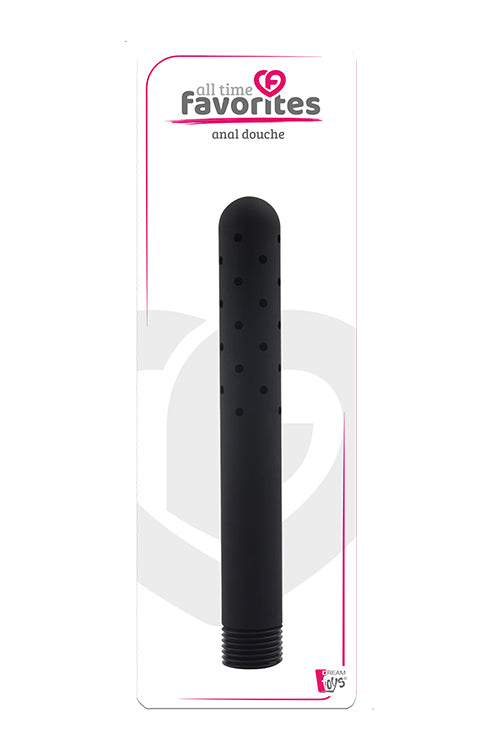 Duș anal Dream Toys All Time Favorites, negru, 15 cm
