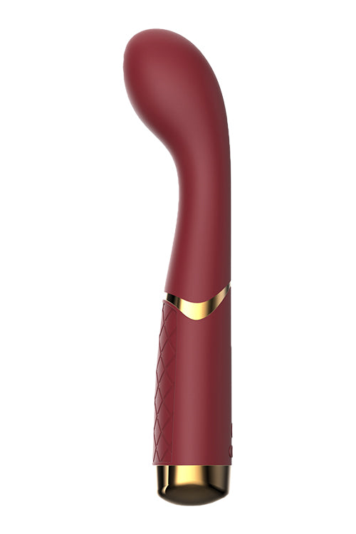 Vibrator Romance Lucy din silicon pentru punctul G, cu USB Ruby