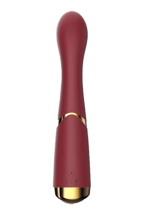 Vibrator Romance Lucy din silicon pentru punctul G, cu USB Ruby