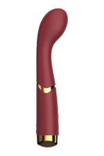 Vibrator Romance Lucy din silicon pentru punctul G, cu USB Ruby