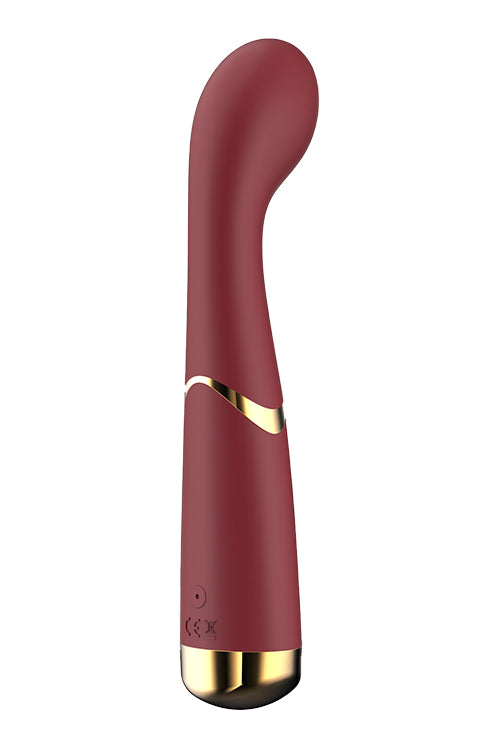 Vibrator Romance Lucy din silicon pentru punctul G, cu USB Ruby