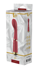 Vibrator Romance Lucy din silicon pentru punctul G, cu USB Ruby