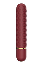 Vibrator de buzunar USB Romance Lizzy Burgundy