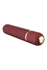 Vibrator de buzunar USB Romance Lizzy Burgundy