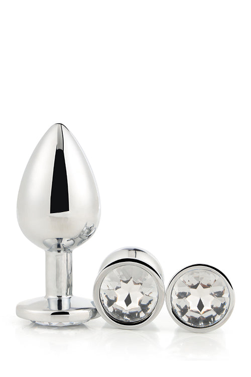 SET DE DOPURI DE ARGINT GLEAMING LOVE