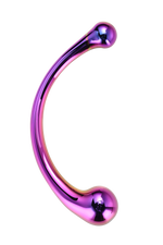 Dildo din sticlă curbată Glamour Dream Toys 17 cm