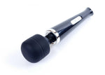 Stimulator Clitoridian USB Magic Wand din Silicon Negru, 10 Funcții