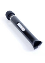 Stimulator Clitoridian USB Magic Wand din Silicon Negru, 10 Funcții
