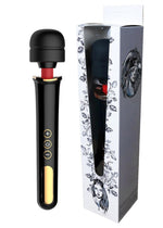 Stimulator clitoridian magic USB seria B, super puternic, din silicon negru