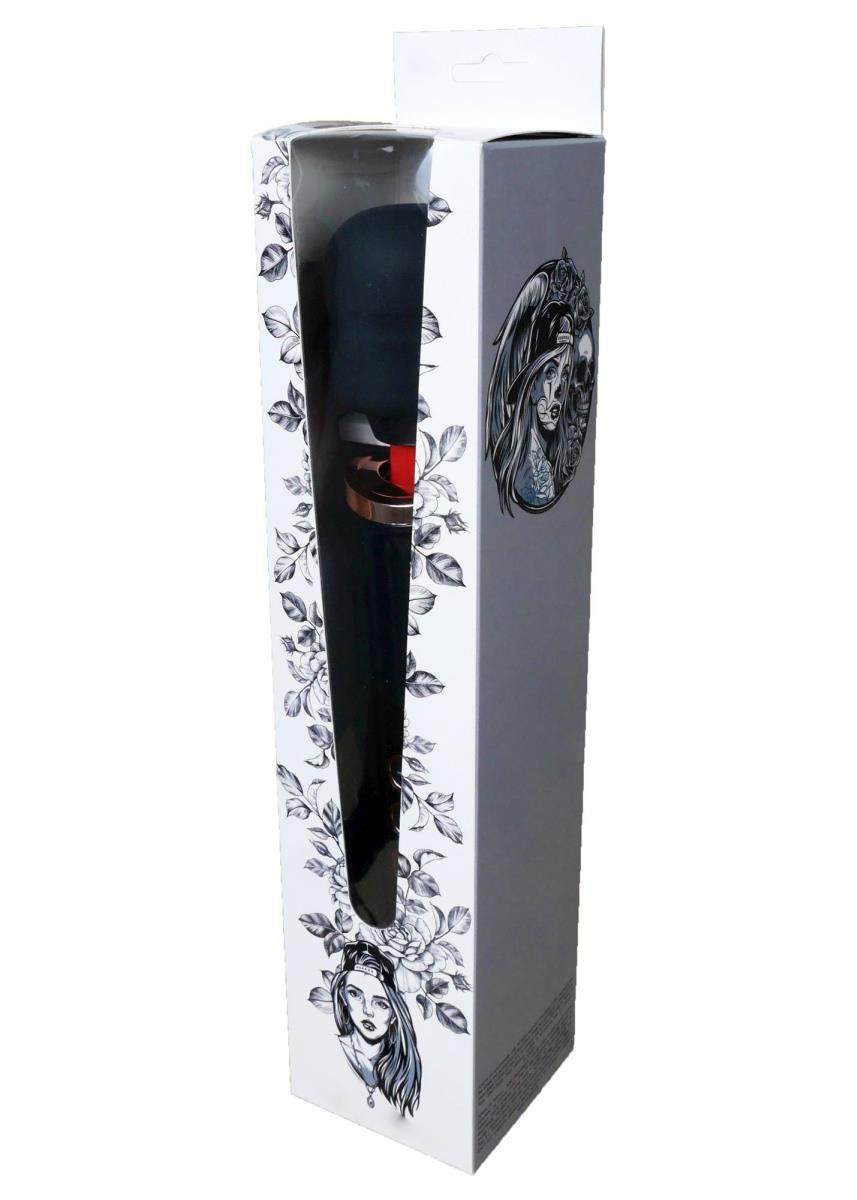 Stimulator clitoridian magic USB seria B, super puternic, din silicon negru