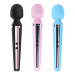 Stimulator masaj din silicon magic seria B, albastru, USB, 10 funcții