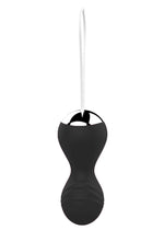 Bile vibratoare magice din silicon seria B, telecomandă USB, negre