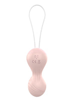 Bile Kegel vibratoare din silicon cu telecomandă USB, 10 funcții