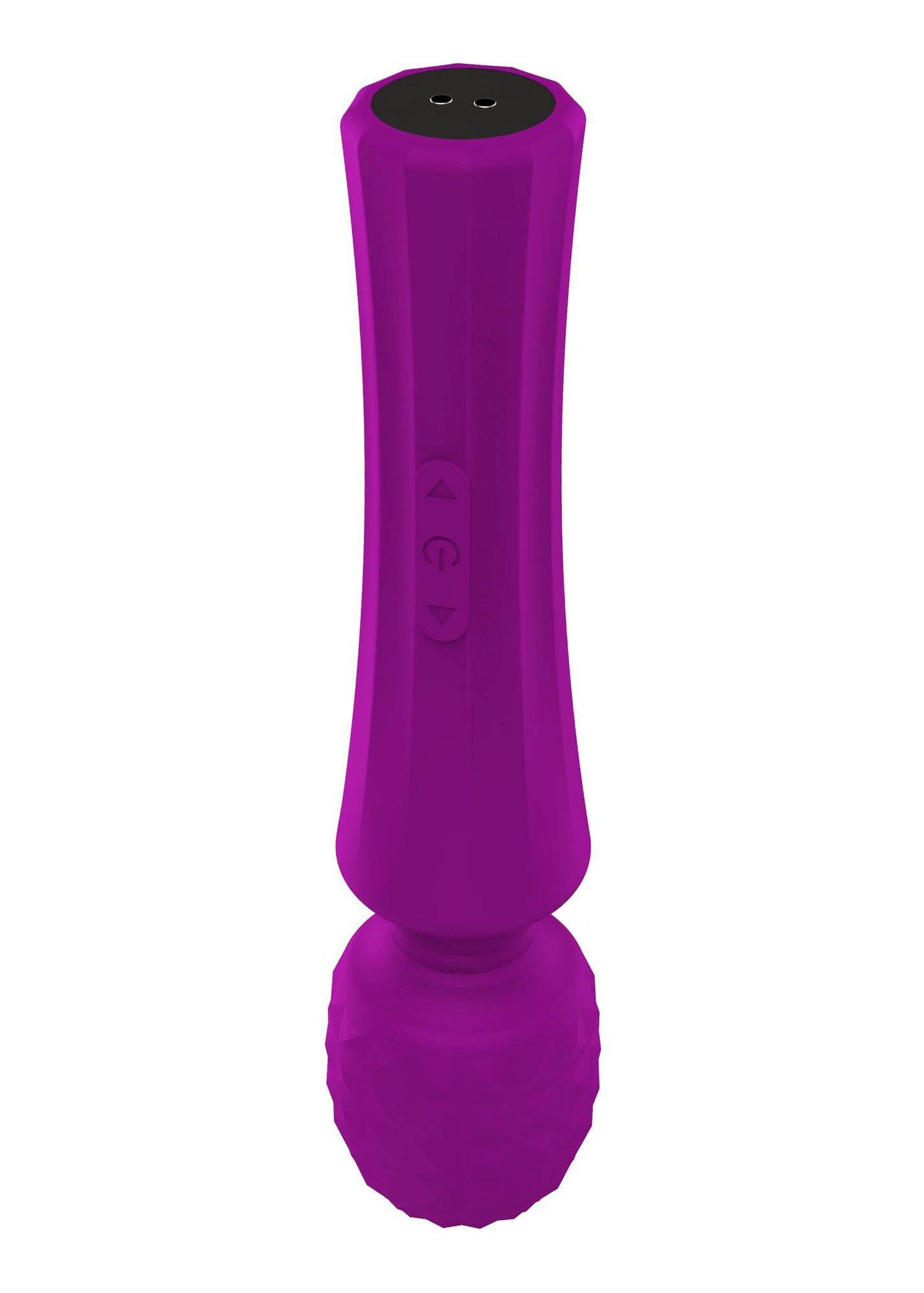 Masaj vibrator puternic seria B Magic, USB violet