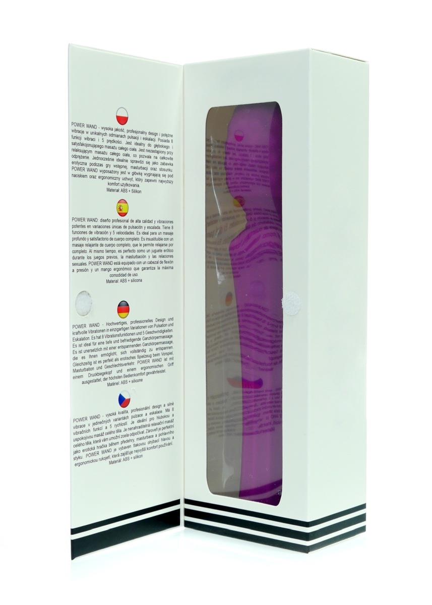 Masaj vibrator puternic seria B Magic, USB violet