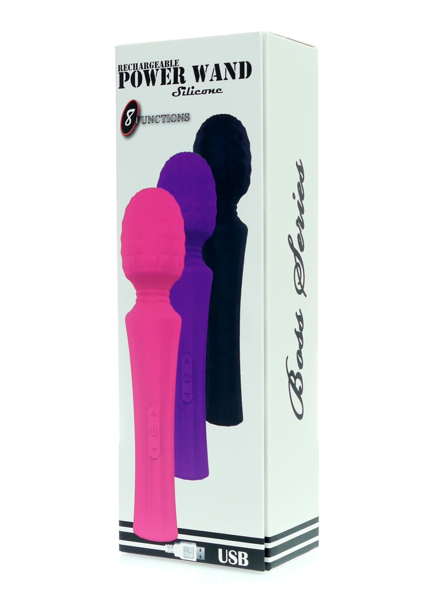 Masaj vibrator puternic seria B Magic, USB violet