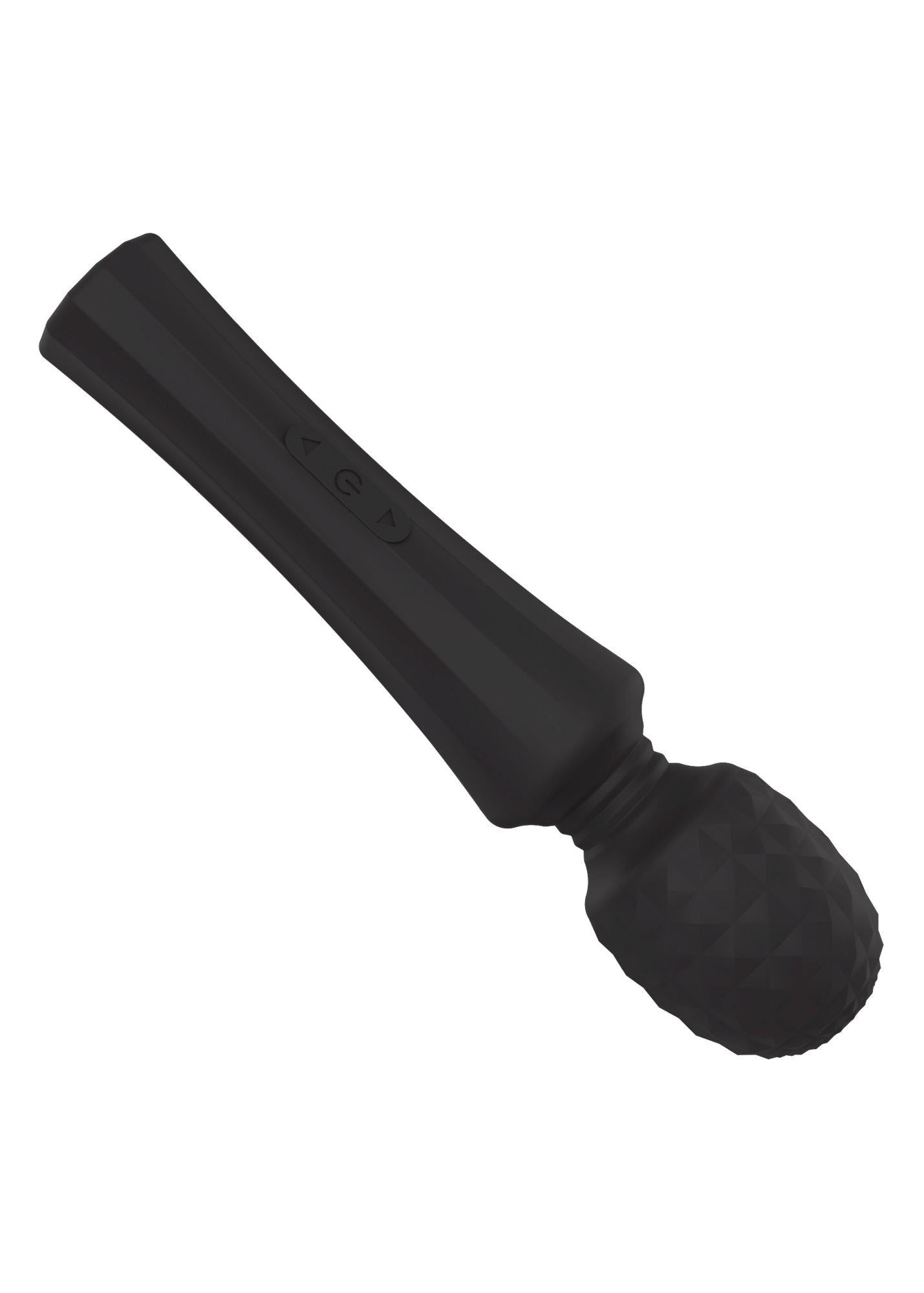 Stimulator clitoridian USB din silicon magic seria B, negru