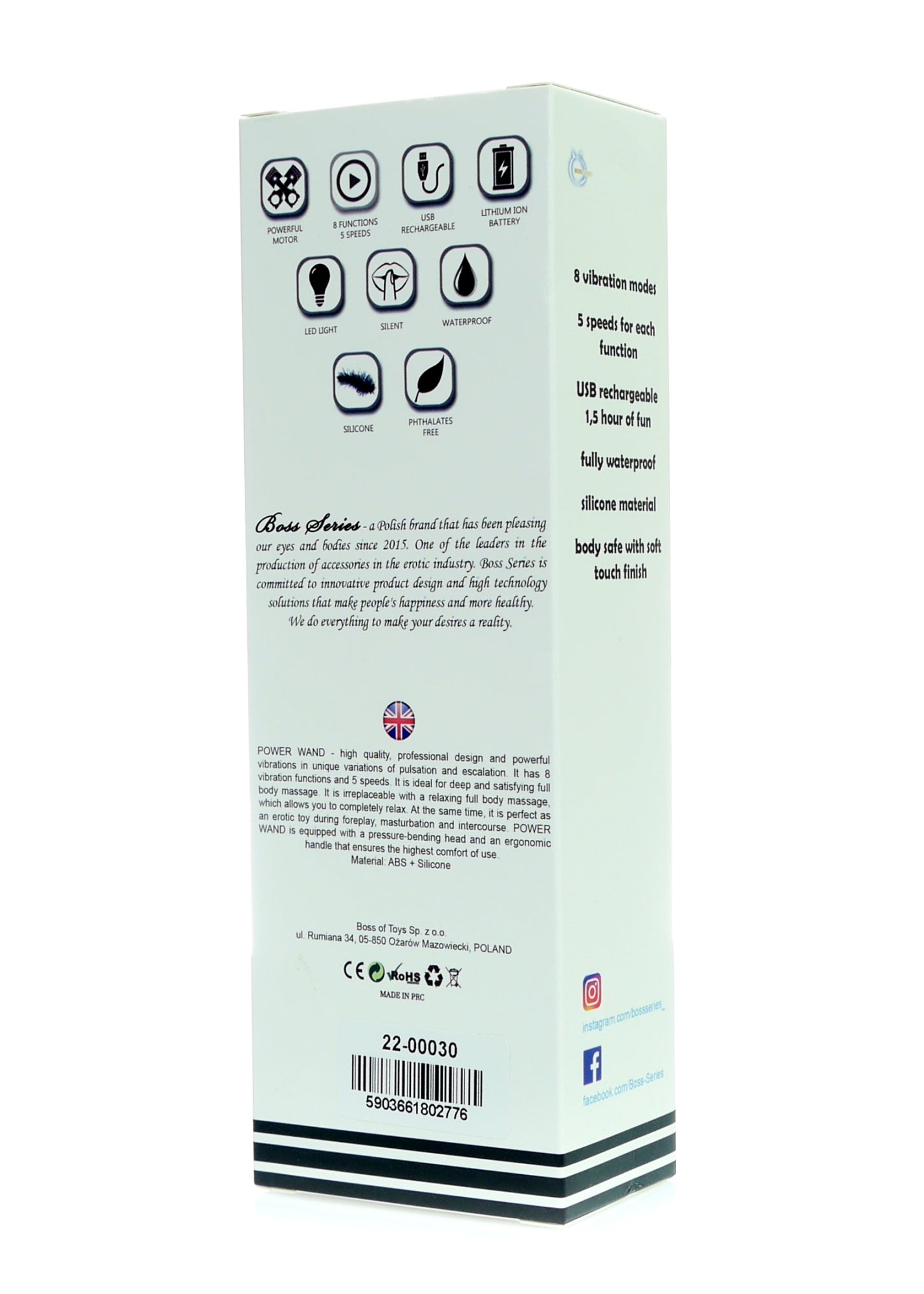 Stimulator clitoridian USB din silicon magic seria B, negru