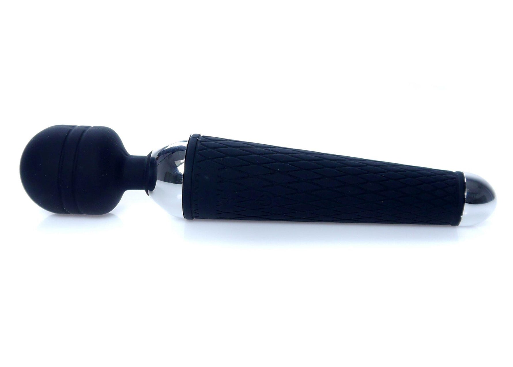 Stimulator USB cu baghetă magică din silicon seria B, negru, cu 10 funcții