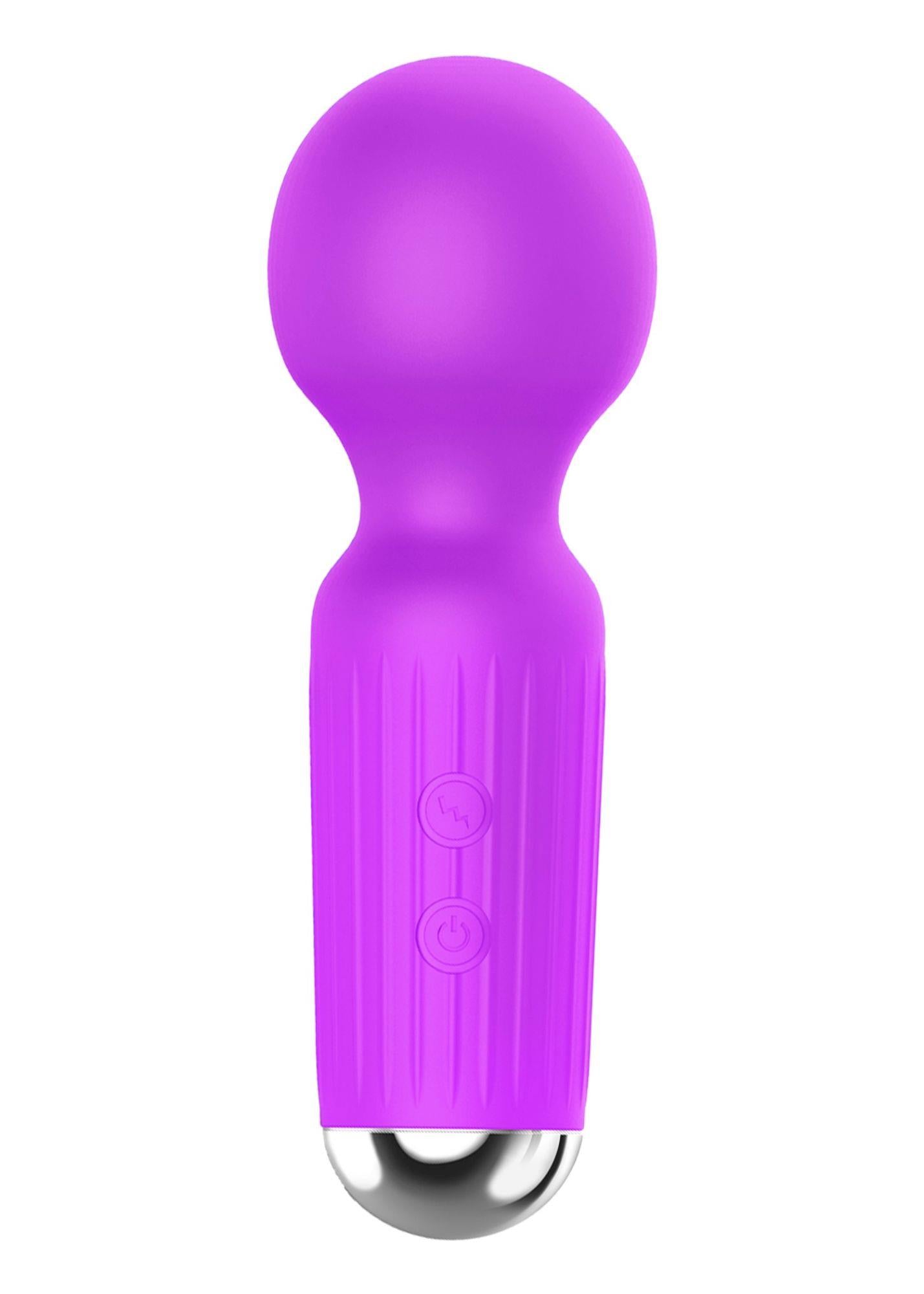 Stimulator clitoridian magic Mini seria B, USB violet, 20 de programe