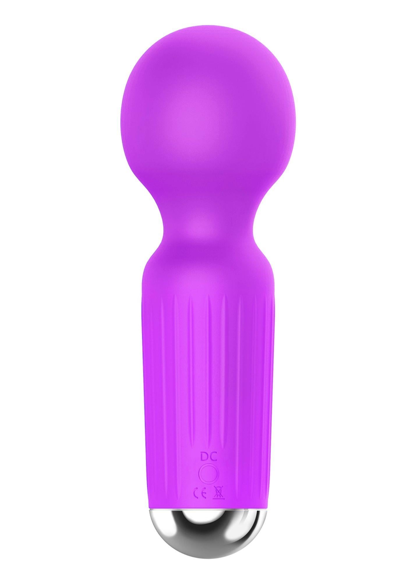 Stimulator clitoridian magic Mini seria B, USB violet, 20 de programe
