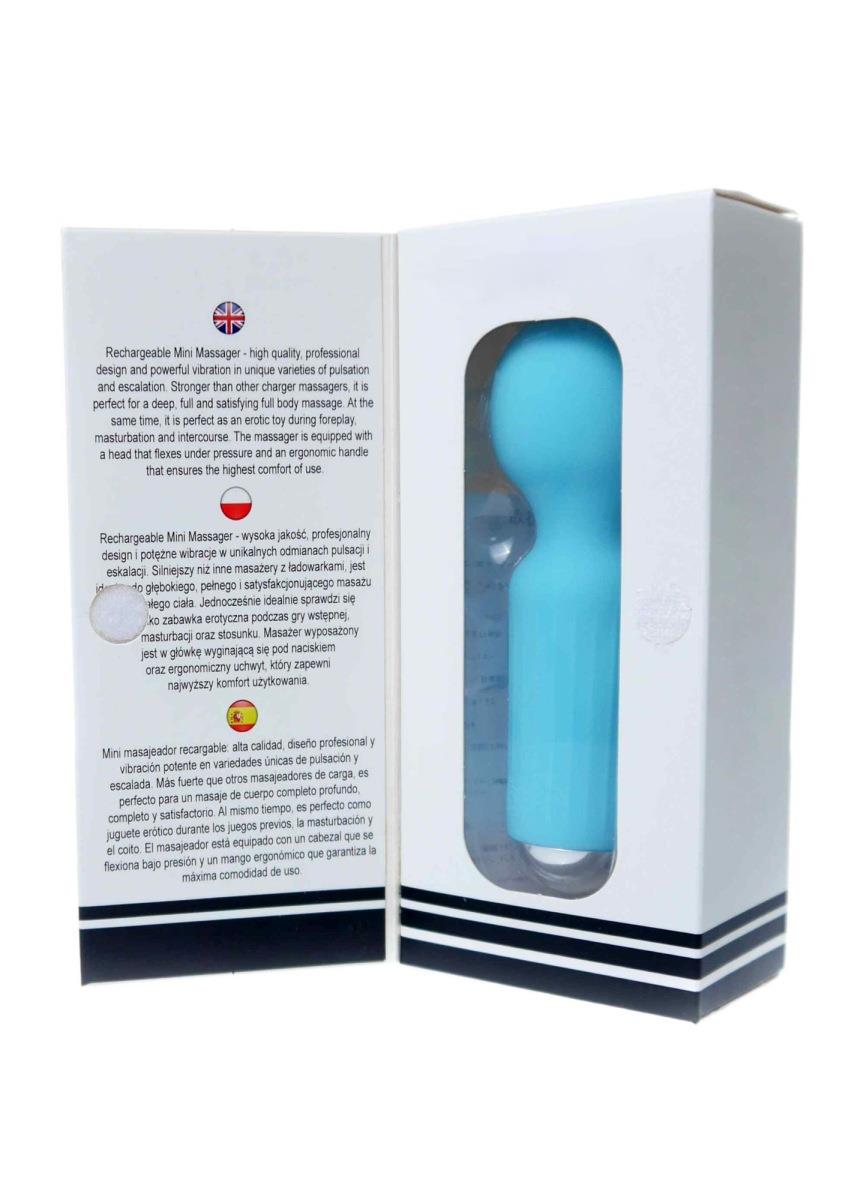 Mini stimulator clitoridian USB cu 20 de programe, seria B, Blue Magic
