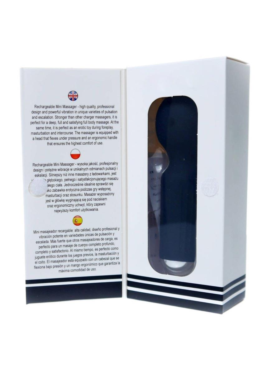 Mini stimulator clitoridian USB cu 20 de funcții, Black B Series Magic