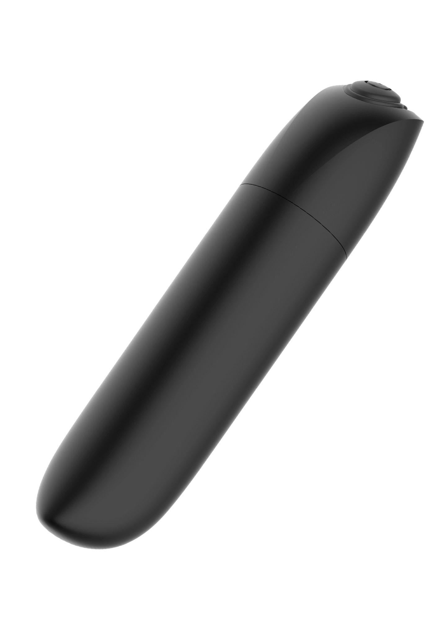 Mini vibrator puternic seria B Magic USB 20 funcții negru mat